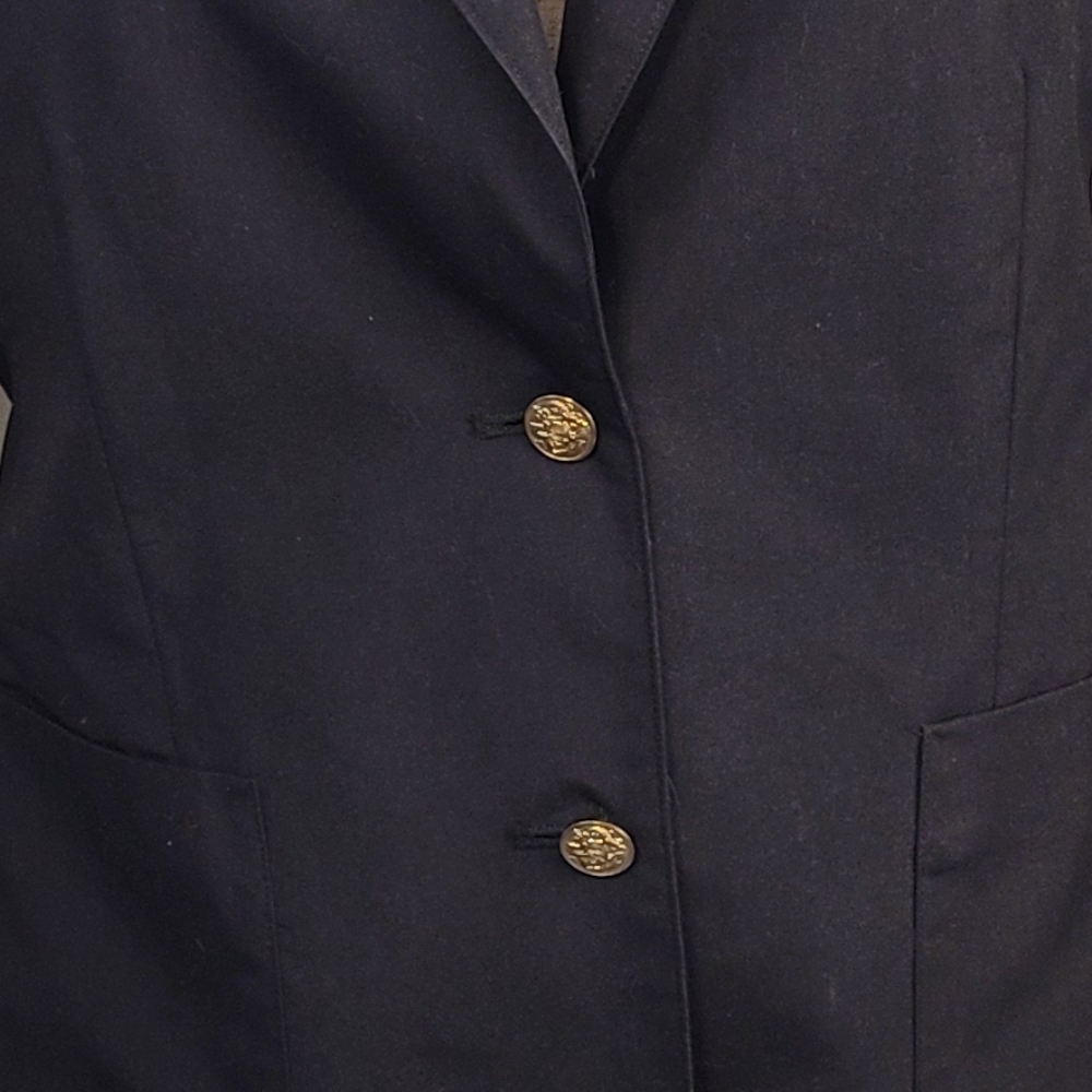 Classic Black Two Button Blazer - image 2